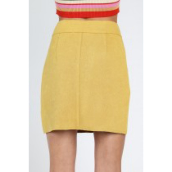 5/$30 SUEDE-LIKE MINI SKIRT - Picture 5 of 8